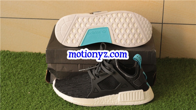 Adidas NMD Runner Pk XR1 Black Grey Mottled Real Boost